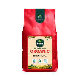 BMS Organic Sona Moti Atta 1kg