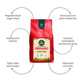 BMS Organic Jaggery Powder 500g