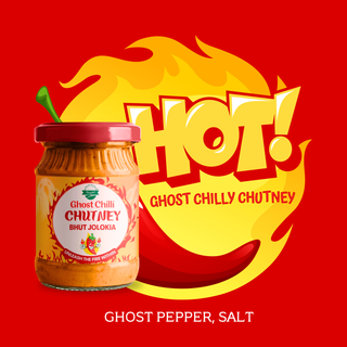 Danodia Foods Ghost Chili Chutney, Bhut Jolokia Extra Hot