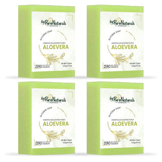 byPureNaturals Organic Aloevera Soap For Men Women 125gm