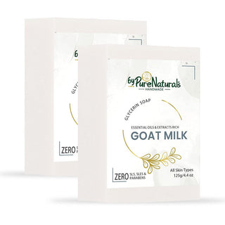 byPureNaturals Organic Goat Milk Soap For Men Women 125gm