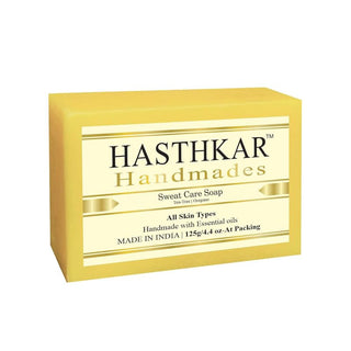 Hasthkar Handmades Glycerine Natural Sweat Care Soap 125Gm