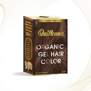 Quikhenna Organic Gel Hair Color 210 Gm - 5G LIGHT BROWN