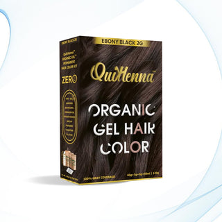 Quikhenna Organic Gel Hair Color 120 Gm - 2G EBONY BLACK