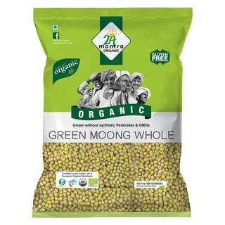 24 Mantra Green Moong Whole 1kg