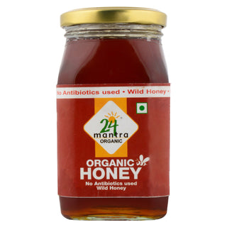 24 Mantra Organic Wild Honey 500g