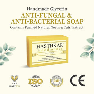 Hasthkar Handmades Glycerine Natural Sweat Care Soap 125Gm