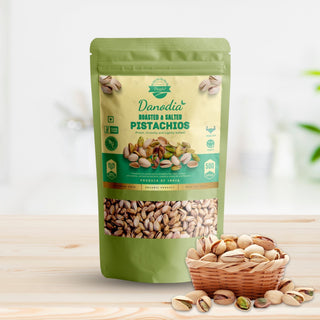 Salted and Roasted Pistachios, Healthy Snacking Option 500g