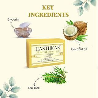 Hasthkar Handmades Glycerine Natural Sweat Care Soap 125Gm