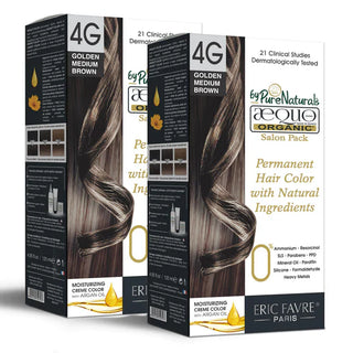 Organic 4g Creme Hair Color 120ml Salon Pack