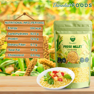 Danodia Foods Proso Millet, 2lb (950g) Gluten Free & Unpolished