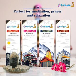 kailapira Agarbatti Premium Quality BambooLess Incense Sticks Dhoop Batti 4×40U