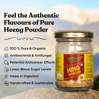 Indyo Organic Hing Powder 50g