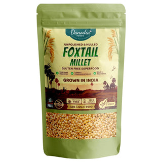 Organic Foxtail Millet, Unpolished & Gluten Free Whole Grain Millet 950g / 2lbs