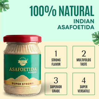 Asafoetida Powder 1.8 OZ (50g), Very Strong (Potent), Replaces Garlic and Onion