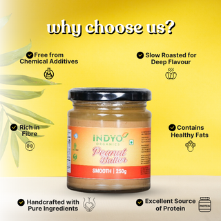 Indyo Organic Peanut Butter 250g