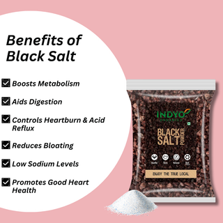 Indyo Organic Black Salt 200g