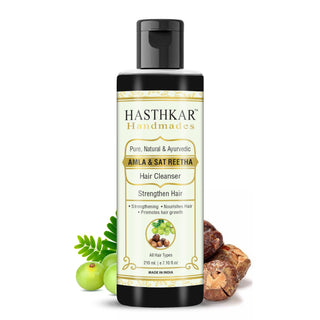 Hasthkar handmades amla sat reetha hair cleanser shampoo men women 