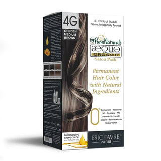 Organic 4g Creme Hair Color 120ml Salon Pack