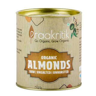 Praakritik Organic Almonds California 200 G