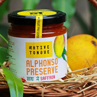 Native Tongue Alphonso Mango Preserve With Kashmiri Saffron 200g