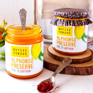 Native Tongue Alphonso Mango Preserve With Kashmiri Saffron 200g