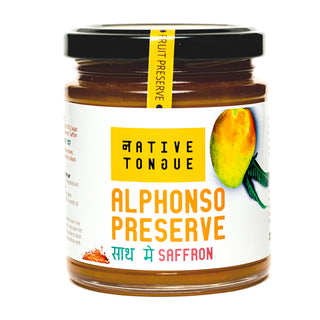 Native Tongue Alphonso Mango Preserve With Kashmiri Saffron 200g