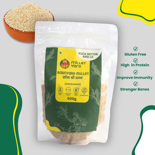 MilletYard Barnyard Millet shreeanna  500 gram