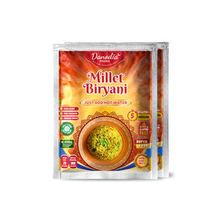 Danodia Foods Organic Kodo Millet Biryani 150g (Pack of 2)