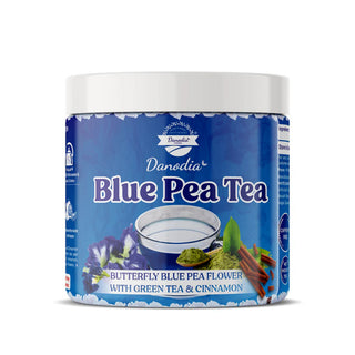 Danodia Foods Blue Pea Tea with Wild Green Tea, Cinnamon