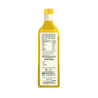 BMS Organic Wood Pressed Groundnut Oil 500ml