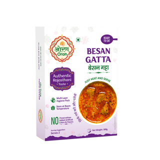 Oran Foods Dal Bati Churma (Combo) & Besan Gatta 725gm