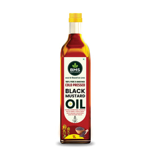 BMS Organic Black Mustard Oil 1ltr