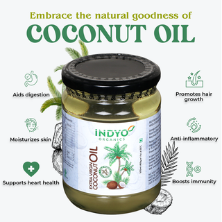 Indyo Organic Virgin Coconut Oil 500ml