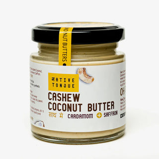 Native Tongue Cashew Coconut Butter With Cardamom And Saffron 200g