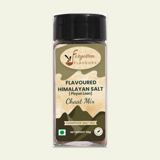 Forgotten Flavours Himalayan Flavoured Salts (Pahadi Namak) Seasoning | Chaat Mix Salt 80g