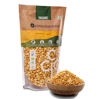 Split Bengal Gram / Chana Dal 500g Organic