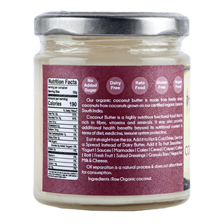 Praakritik Organic Coconut Butter 200 G