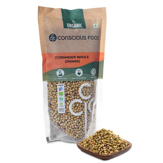 Coriander Whole / Dhania Whole 100g Organic