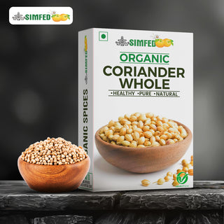 SIMFED Organic Coriander Whole 100g