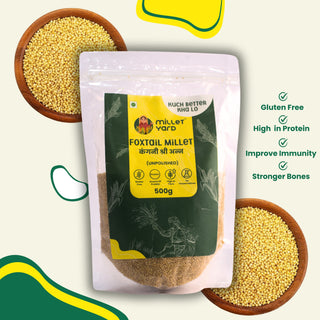 MilletYard Foxtail Millet shreeanna  500 gram