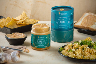 Praakritik Artisanal Garlic Ghee Spread With Himalayan Pink Salt 200 g