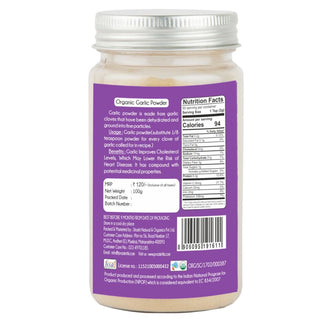 Praakritik Organic Garlic Powder 100 G