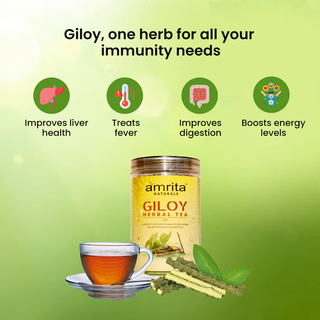 Amrita Naturals Giloy Tea Combo Pack 250G