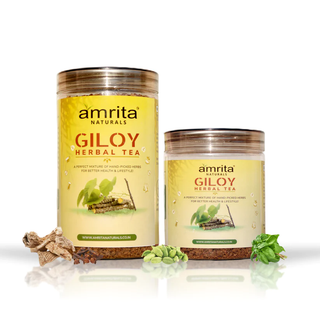 Amrita Naturals Giloy Tea Combo Pack 500 &250G