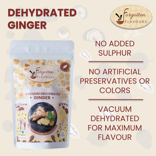 Forgotten Flavours Sweet Ginger Soft Candy | 100 gms | For Nausea, Cough Relief