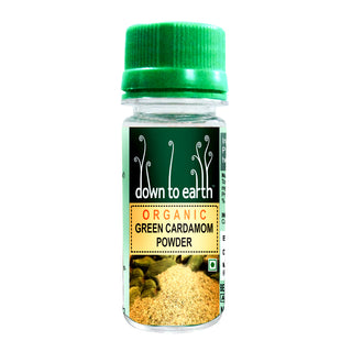 Down to Earth Green Cardamom Powder 12g