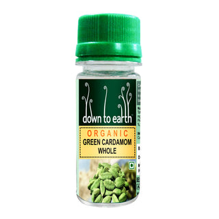 Down to Earth Green Cardamom Whole 14g