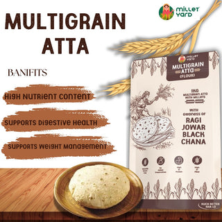 MilletYard Multigrain Flour - 1kg