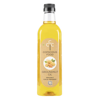 Groundnut Oil Cold Pressed 500ml Organic